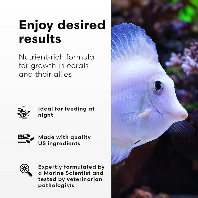 Brightwell Aquatics Reef Snow – Nutrient-Rich Supplement for Corals, Clams, Tube Worms, Sponges & Suspension Feeders – Supports Soft Tissue & Skeletal Growth in Reef Aquariums – 2 L