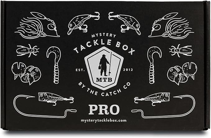 Catch Co Mystery Tackle Box Inshore Saltwater Fishing Kit | Redfish | Striped Bass| Snook | Speckled Trout | Flounder