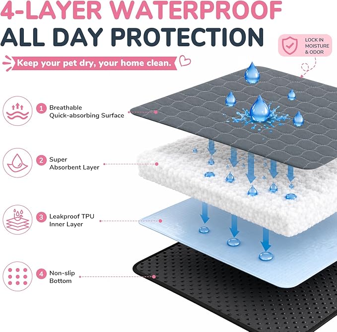 Dog Cat Playpen with Pee Pad, Portable Puppy Pet Crate Indoor for Small Dogs Cats Rabbits, Foldable Dog Cage Enclosure for Outdoor, Pop Up Dogs Tent Kennel with Carrying Case, Pink