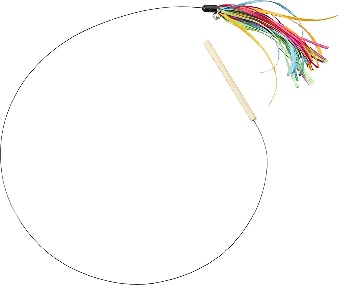 SPOT Teaser Wand Cat Toy, 44", Assorted, Model Number: 52058