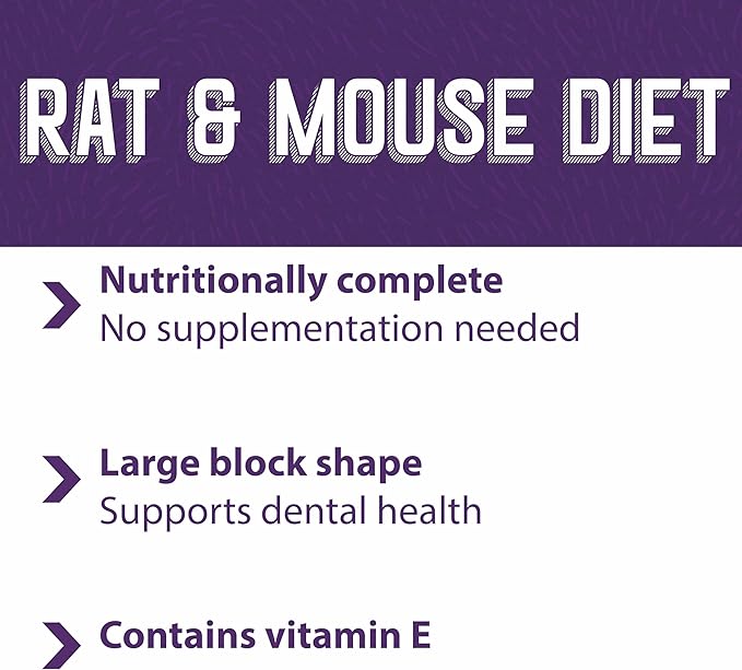 Mazuri Rodent | Nutritionally Complete Rat and Mouse Food | Ammonia-Reduction Formula - 25 Pound (25 lb.) Bag