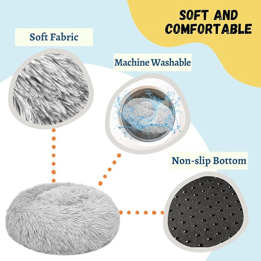 Bunny Bed 2 Pack Rabbit Hideout Large Soft & Comfortable Small Animal Bedding Cozy Bed Mat Warm Hideaway Cage Accessories for Guinea Pig