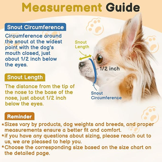 Mayerzon Mesh Muzzle for Small Medium Dogs Anti-Biting, Focus on Short Snout Dogs, Opening Front Muzzle for Jack Russell Terrier Dachshund, Breathable Fabric, Allow Panting, for Grooming Vet Visits