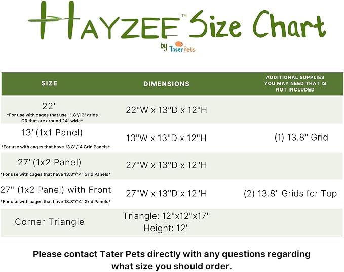 Hayzee Original Guinea Pig Hay Holder Feeder Litter Box Less Mess Encourages Natural Burrowing Instincts and Provides Ample Supply of Hay to Guinea Pigs and Rabbits (Black, 13")