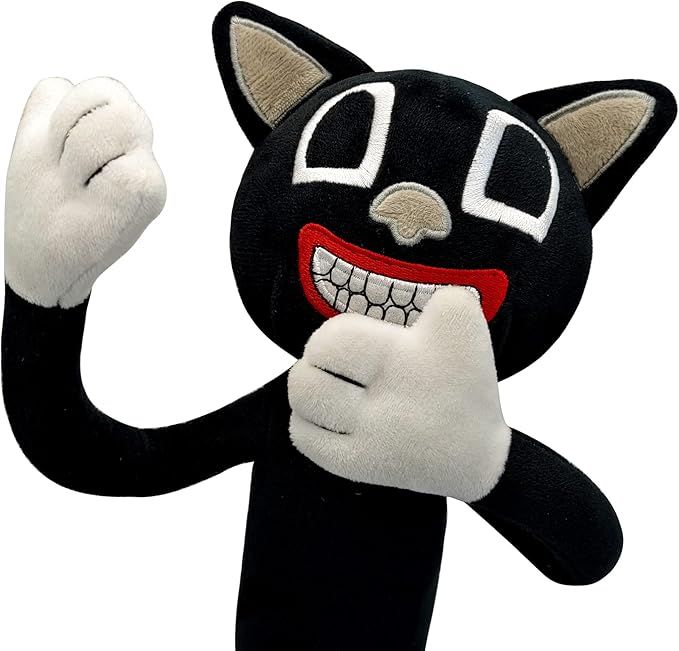 Monster Plush Stuffed Toys Limbs Movable Cartoon Cat and Dog Doll 13 inch, Plush Toys for Home Decoration The Best Gift for Halloween and Christmas Party Birthday Gift (Cartoon Dog)