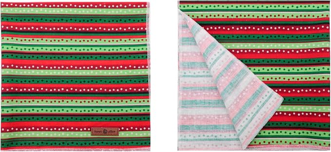 lionet paws Christmas Dog Bandana,Fabric Dogs Kerchief for Small Medium Large Dogs,Dog Cotton Triangle Bibs Scarf for Girl Boy