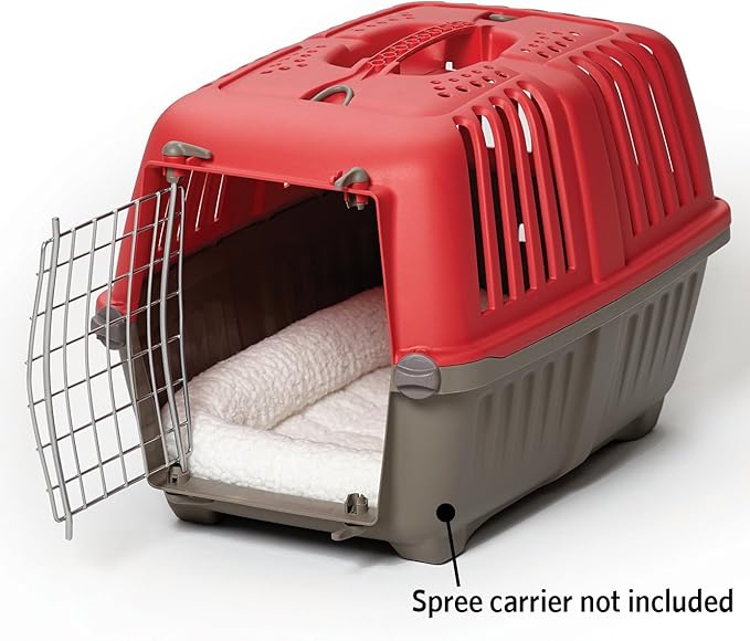 MidWest Homes for Pets Pet Bed for Dog Carrier & Travel Carrier | Pet Bed Fits 22-Inch Plastic Pet Carriers for XS Dog Breeds & Small Cats