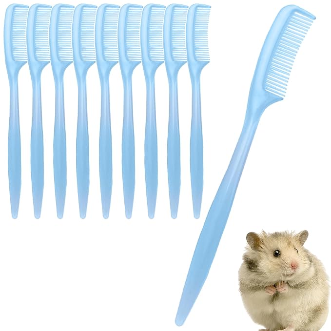 Bunny Brush - Grooming Device, 10 Count Miniature Instrument for Coat Maintenance, Cleaning Implement with Soft Filaments, Pet Supplies, Hair Tool for Indoor Rabbits, Ferret Care and Sensitive Skin