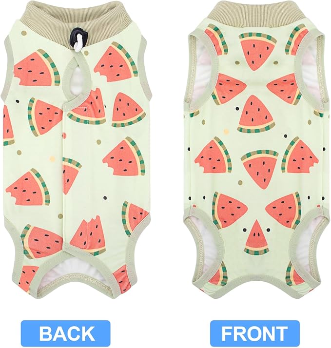 Coppthinktu Cat Recovery Suit Female, Breathable Cat Onesie After Surgery Female for Abdominal Wounds or Skin Diseases, Surgery Recovery Suit Kitten Surgical Onesie After Spay Wear Anti Licking