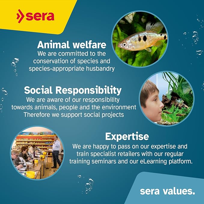 sera Vipan Tropical Flakes XL 7.4 oz. I Premium XL Staple Food for Ornamental Fish | Insect Meal & Prebiotic Effect | Free from Colorants and Preservatives | Perfect for Surface Feeders