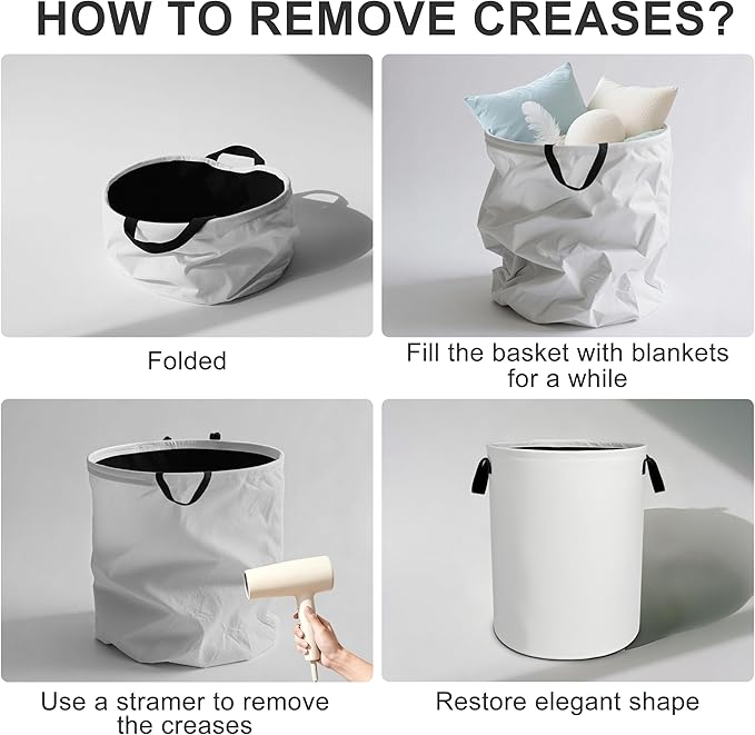 Dinosaurs Laundry Basket Storage Bin Foldable Laundry Hamper Clothes Storage Bucket Organizer 19.6x15.7 Inch For Laundry Room/Bedroom/Bathroom