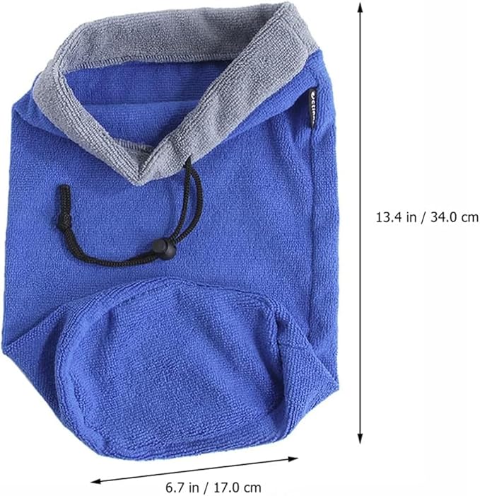 Bearded Dragon Bath Towel Bag with 2Pcs Reptile Bathing Brush, Fast Drying Absorbent Lizard Towel, Bearded Dragon Accessories, Dragon Towel for Gecko/lizard/Leopard Gecko/Bearded Dragon Pool