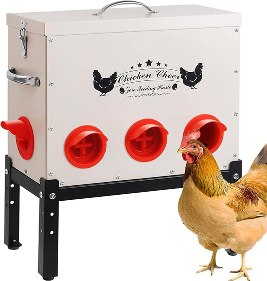 DRQ 55 LB Automatic Chicken Feeder