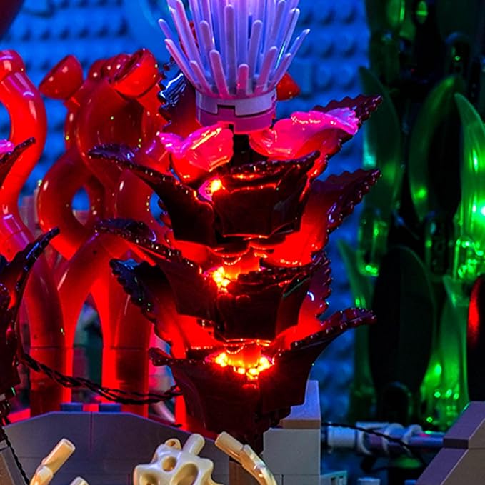 LED Lighting Compatible with Lego Tropical Aquarium 10366 - JUST Lights,Light Kit Compatible with Lego 10366,NOT Included The Model