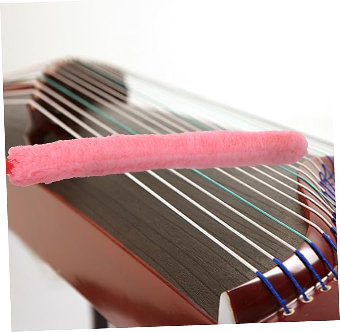 Generic 3pcs Assorted Color Guzheng Cleaning Brushes Durable Rabbit Removal Tool for Musical Instruments Easy to Use for Guzheng Care