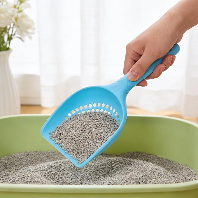 Cat Litter Scoop Litter Scooper Cat Litter Scooper Cat Scoop Mesh Poop Sifting Scooper for Litter Box