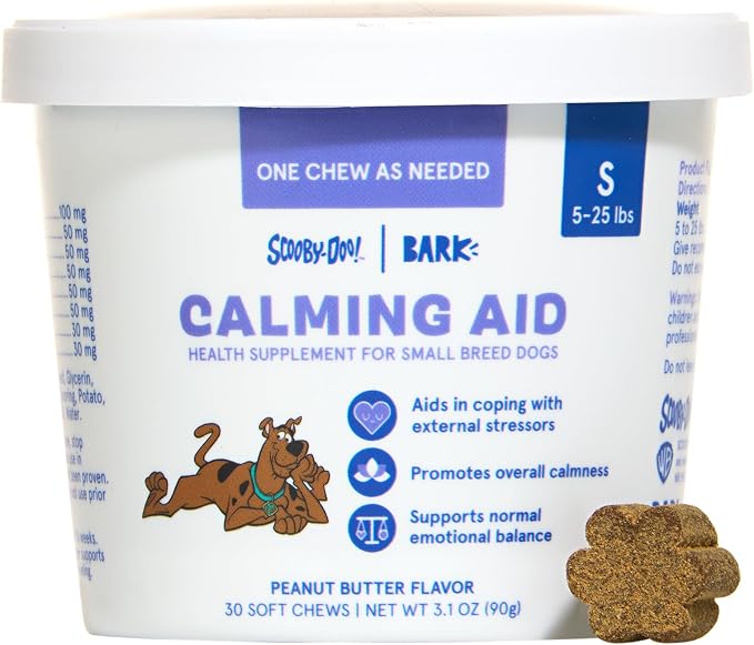 BARK x Scooby Calming Aid Health Supplement for Small Breed Dogs