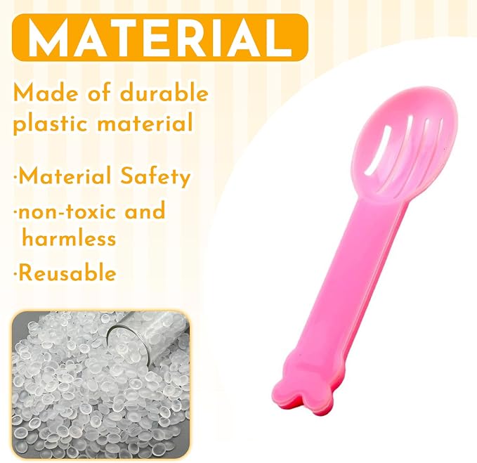 Small Scooper Poop Scoop Set, 10Pcs, for Hamster & Reptile | Small Animal Care Tool,fine litter scoop