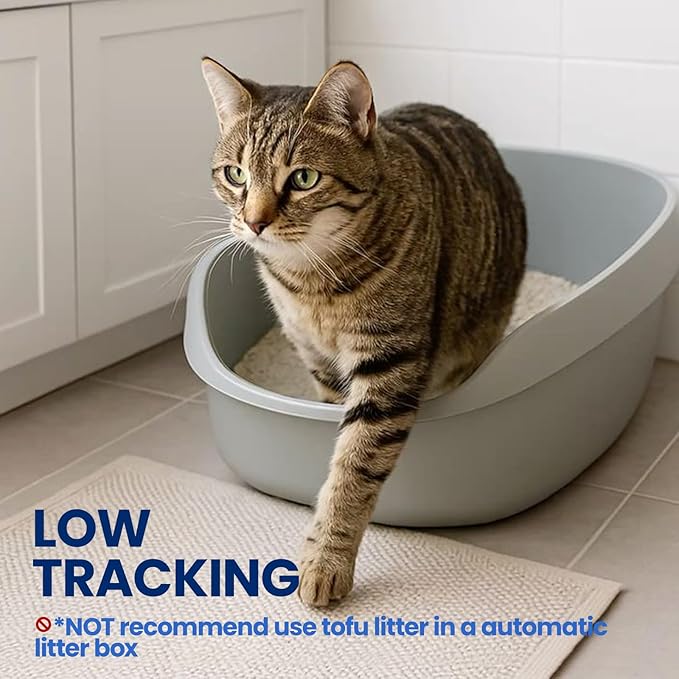 OPET Mixed Tofu Bentonite Multi-Cat Cat Litter, Strong Fast Clumping Kitty Litter, 99.9% Dust Free & Low Tracking, High Absorbent & Odor Control, Natural Pet Litter (18lb, Fresh)