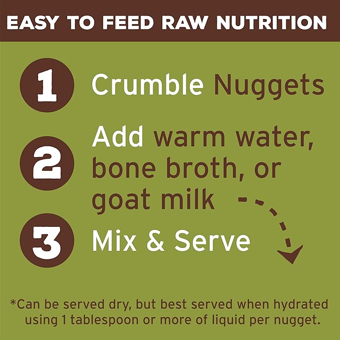 Primal Freeze Dried Dog Food, Pronto Mini Nuggets, Lamb; Scoop & Serve, Complete & Balanced Meal; Also Use as Topper or Treat; Premium, Healthy, Grain Free, High Protein Raw Dog Food 25 oz (Pack of 2)