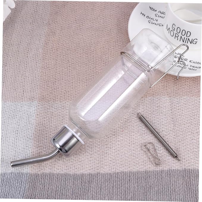 Balacoo Portable Kettle Bunny Water Dispenser Puppy Accessories for Small Dogs Water Bottle Dog Cage Aquarium Water Bottle Holder Botella De Agua para Hamster Pet Supplies Automatic Feeder