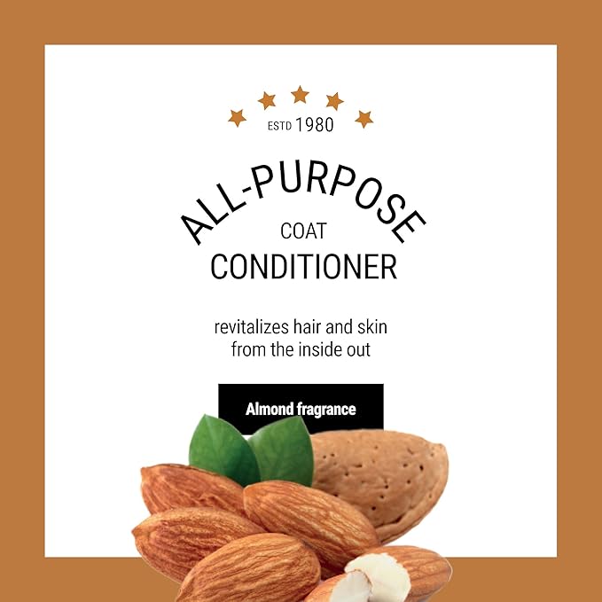 The Coat Handler All-Purpose Coat Dog Conditioner, 1 Gallon - All Natural Ingredients, Handcrafted, Loosens Tangles and Eliminates Static, Aids in DeShedding, Professional Grade Grooming Formula