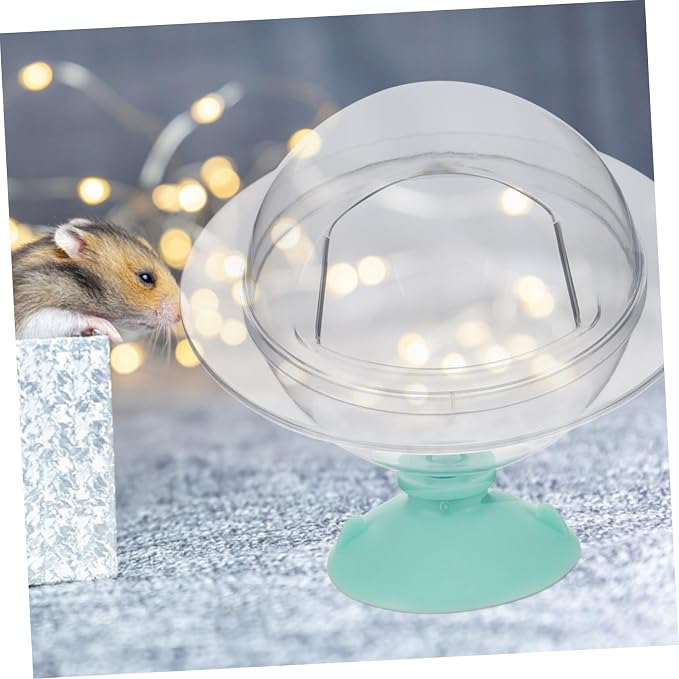 GANAZONO Hamster Sand Bath Tub Multi-use Bathing Toilet Accessory for Pets Deep Edges to Hold Bath Sand Design for Hamsters Mice and Guinea Pigs for Indoor Use