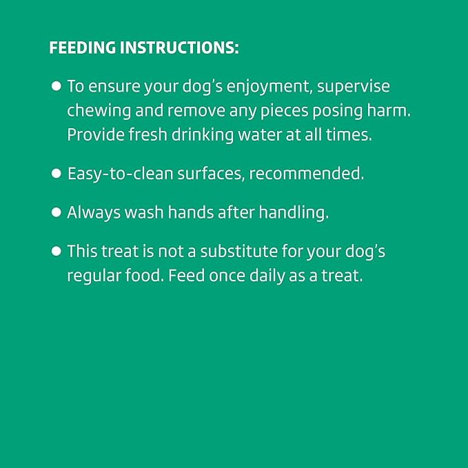 Wonder Bound Beef Flavor Dental Sticks for Small/Medium Dogs (15-40 lbs), 6-Ridge Shape for Plaque & Tartar Control, Freshens Breath, Formulated with Vitamin C, 45 Count