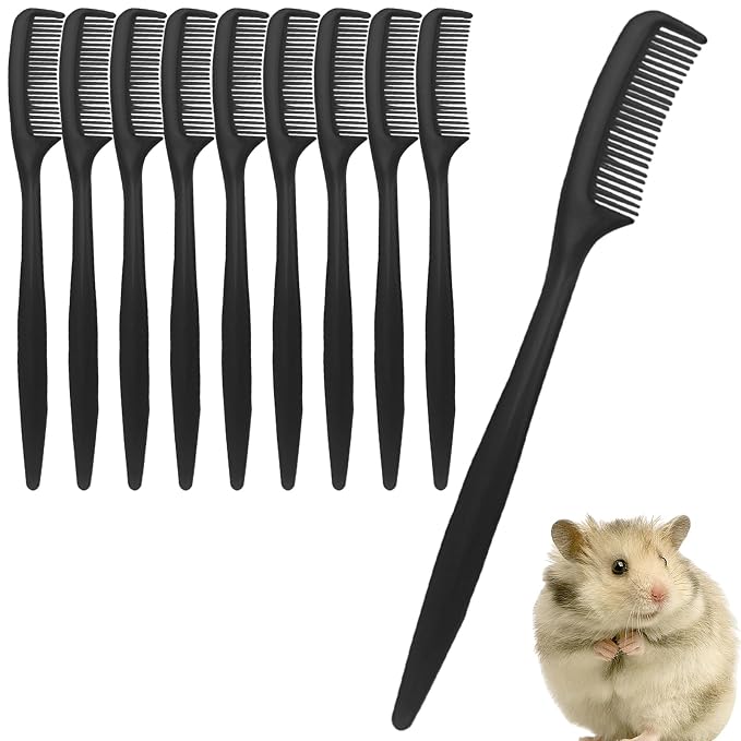 Bunny Brush - Grooming Device, 10 Count Miniature Instrument for Coat Maintenance, Cleaning Implement with Soft Filaments, Pet Supplies, Hair Tool for Indoor Rabbits, Ferret Care and Sensitive Skin