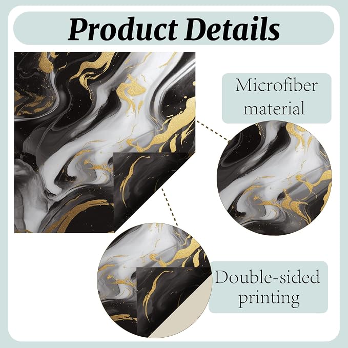 CREATCABIN 6Pcs Marbling Eyeglass Cleaning Cloth Microfiber Cleaning Cloths for Glasses Cleaner Wipes Microfiber Reusable Glass Clean for Phone Lens Laptops Screens 6x6Inch