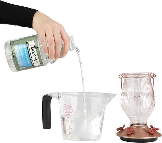 Perky-Pet Hummingbird Nectar Concentrate for Hummingbird Feeder - 32 oz - Makes 96 FL OZ of Food Nectar - 238CL,(Pack of 2)