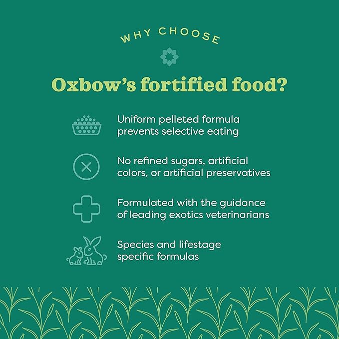 Oxbow Essentials Ferret Food,Vitamin & Mineral Rich Formula for Ferret,High Protein Food & High Fat,Small Animal Pet Products, Made in USA,4 lb Bag,(Pack of 2)