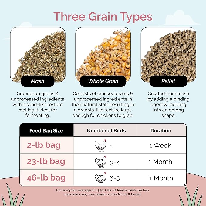 Mile Four Organic 16 Protein MASH Layer Chicken and Duck Feed, 23-LB Bag