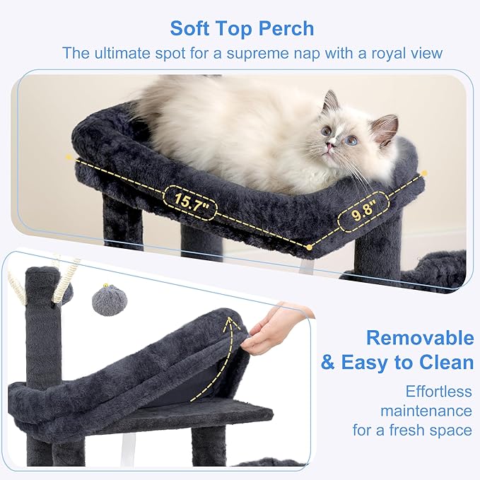 Heybly Cat Tree， HCT202SG