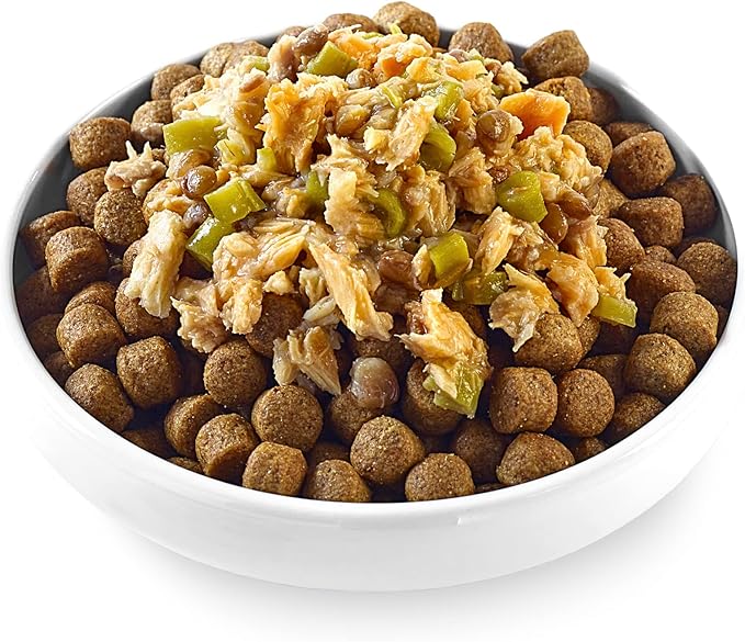 Applaws Taste Toppers, Limited Ingredient Dog Food Topper, Whitefish with Salmon, Green Beans & Lentils in Gravy (6 x 3oz Pouches)
