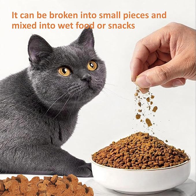Cat Allergy Relief Chews for Seasonal Allergies - Itchy Skin, Sneezing & Paw Licking Remedy with Colostrum, Probiotics 300M CFU & Omega 3, Salmon Flavor Soft Chews, 100 Count