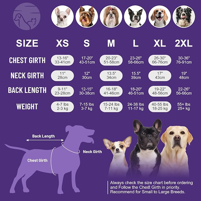 cyeollo Recovery Suit for Dogs Surgery Suit Female Spay Soft Pet Onesie Bodysuit After Sugery Male Dog Neuter Pet Clothes Small Dogs Surgical Recovery Shirt, Unicorn S