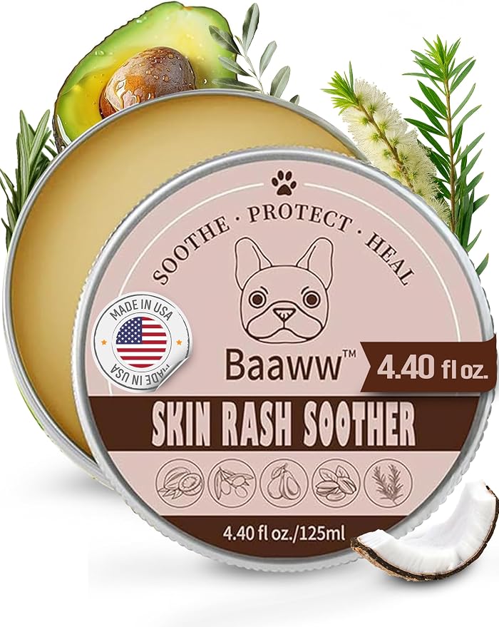 Dog Skin Irritation Treatment Cream 125ml | Hot Spot Soother, Anti-Itch Lotion, Allergy Relief, All-Natural Rash Cream, Dry Itchy Coat Relief