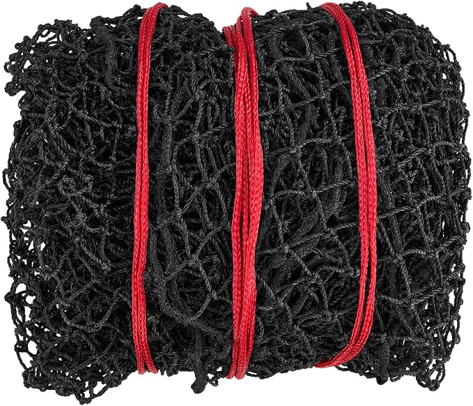 VEVOR Round Bale Hay Net, 4.92 x 4.92 x 4.92 ft, 1.75 inch Holes, PE Material, Reinforced Knotted Design, with Zip Ties, Needle Shuttle, and Repair Twine, Slow Feeder Round Bale Net for Horses
