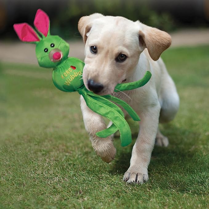 KONG Wubba Friends Ballistic Dog Toy - Durable Interactive Squeaky Toy for Dogs, Assorted Colors/Animals, Ideal for Fetch & Tug-of-War (Extra Large)