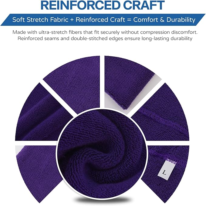 Dog Calming Hoodie and Ear Muffs – Soft Double-Layer Ear and Neck Cover for Anxiety Relief & Noise Protection, Elastic Pet Head Wrap for Grooming, Bath, Drying & Fireworks