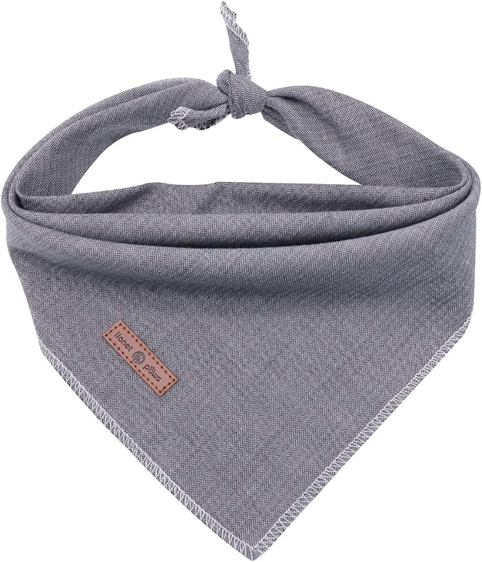 Lionet Paws Dog Bandana for Small Medium Large Dogs, Cat Dogs Kerchief Triangle Bibs Scarf for Girl or Boy