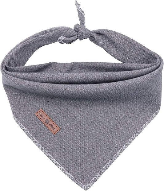 Lionet Paws Dog Bandana for Small Medium Large Dogs, Cat Dogs Kerchief Triangle Bibs Scarf for Girl or Boy