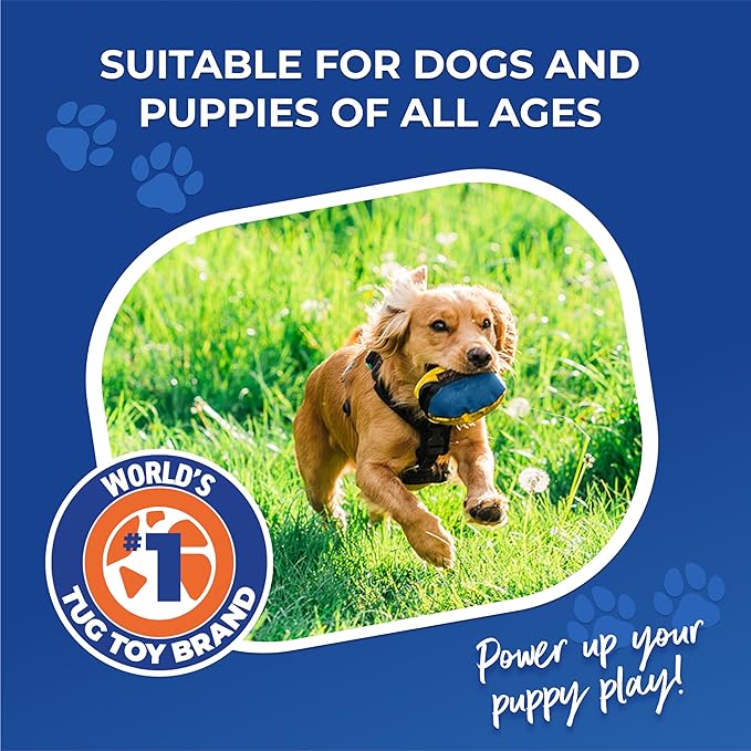 Tug-E-Nuff The Clam | Compact Dog Treat Dispenser Toy with Clever Opening Mechanism | Ideal for Interactive Dog Training | Pocket-Friendly and Size 4.5 inches