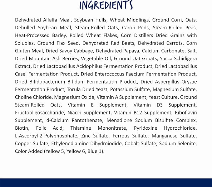Vitakraft Menu Premium Rabbit Food - Alfalfa Pellets Blend - Vitamin and Mineral Fortified, Carrots, Greens, Grains, Fruits, 5 Lb.