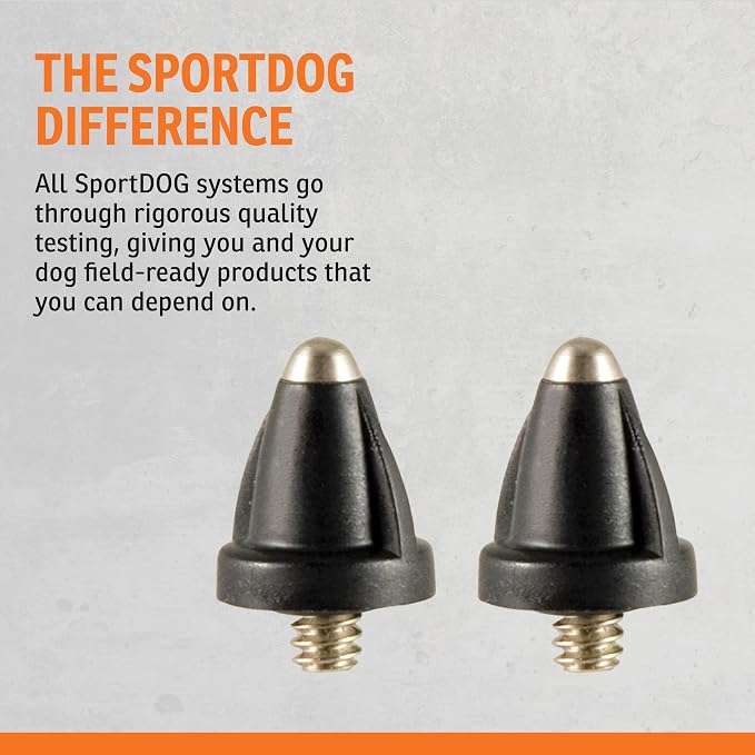SportDOG Brand Short Contact Points - 1/2 Inch Replacement Probes E-Collars - Standard Length