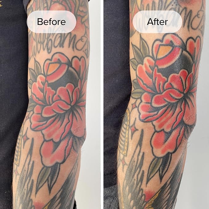 Mad Rabbit Tattoo Balm & Aftercare Cream- Color Enhancement that Revives Old Tattoos, Hydrates New Tattoos, Made With Clean Ingredients + Petroleum Free, Daily Tattoo Lotion Moisturizer & Brightener