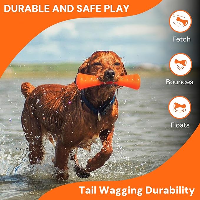 BIONIC Urban Stick Dog Toy, Small - Interactive Dog Chew Toy That Stands Up to The Toughest Chewers, for Dogs up to 20 lbs. (9 kg)