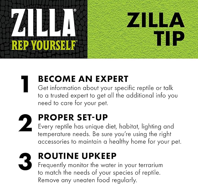 Zilla Pet Turtle Pure, Water Care, Removes Sludge for a Balanced Aquatic Environment, Treats up to 10 Gallons