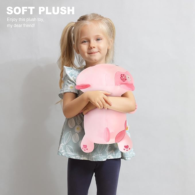 Onsoyours Original Sakura Cat Plush Cute 13 inch Kitten Stuffed Animal Soft Pillow Pink Kawaii Kitty Plush Toy Gift for Kids & Adults (Sakura Cat, 13")